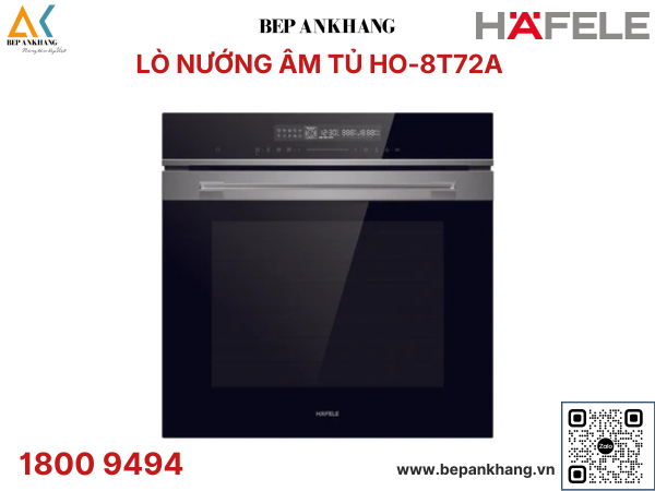 Lò nướng âm tủ Hafele 72 lít HO-8T72A, Series 800 538.01.421